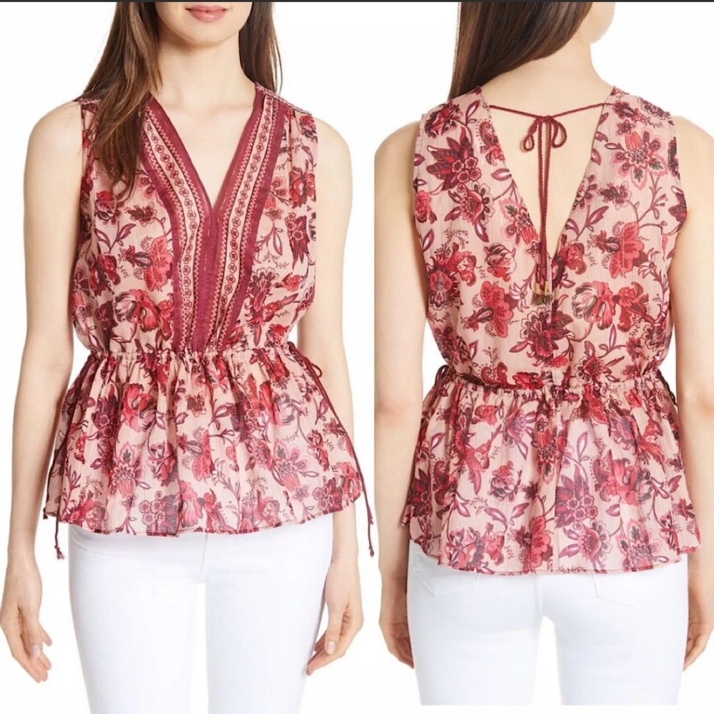 SOLD Kate Spade Pink Spring Top - Picture 5 of 7